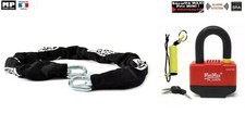 Antivol chaine alarme MINIMAX ALARM SRA U Bloque Disque LockForce Homologué 110