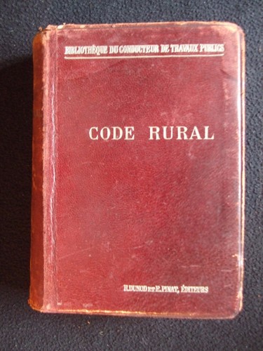 Code rural bibliothèque de - code,