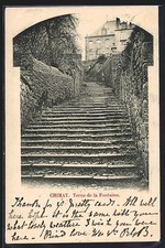 Cpa chimay terne - de, la