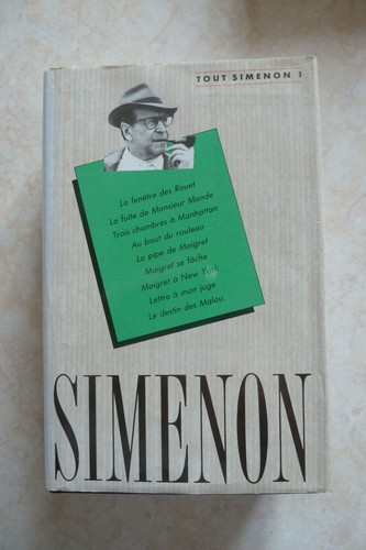 Tout simenon volume 1988 - tout, (1988