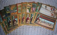 LOT DE 10  menus vierges Benedictine DESSIN  RESTAURANT BIGOT KERITY