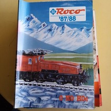 Catalogue ROCO 87'88 O HO HOE train électrique locomotive train électrique