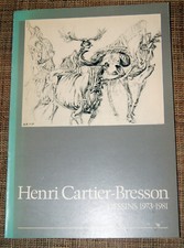 Catalogue H Cartier-Bresson Dessins 1973-1981 MAM 1981 art