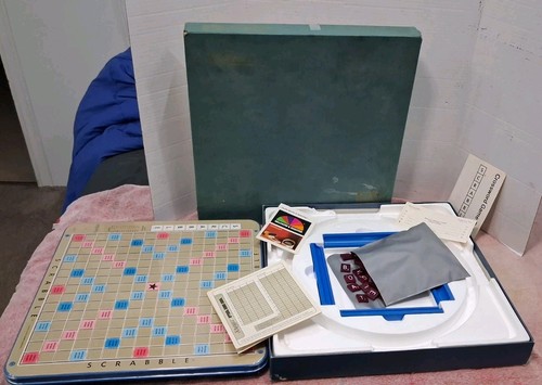 Scrabble 1977 deluxe - scrabble,