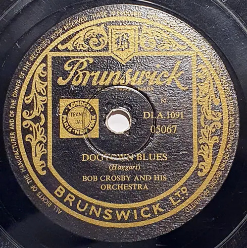 Schellack bob crosby - bob, his
