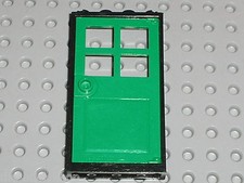 Porte LEGO Green door 60623 / Set 10224 76005 7597 10218 60112 60046 60048 31038
