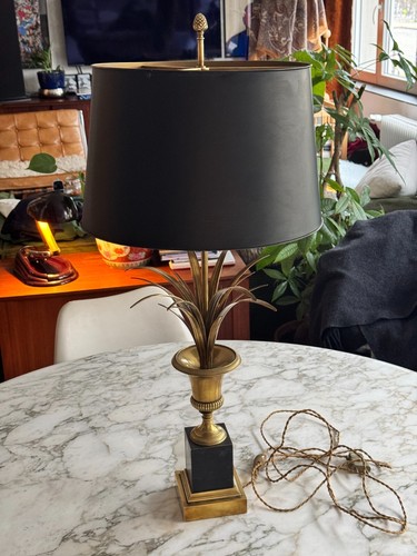 Maison charles lampe - lampe, bronze