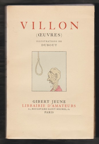 Villon œuvres illustrations - villon,