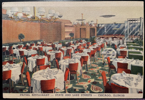 Vintage postcard 1948 fritzel - vintage,