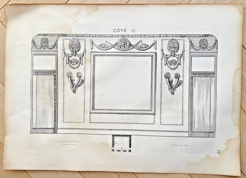 Planche architecture décor - d'architecture,