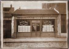 Maison Rizzi, restaurant Vintage print, circa 1930 Tirage vintage  tirage d&#0