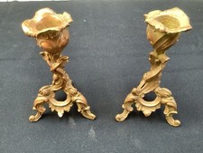 Ancienne Paire de Bougeoirs