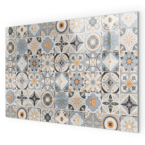 Plaque verre motifs de - plaque,