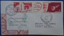 Wallis et Futuna, enveloppe 1er jour, PA n°25A, 1er satellite français 1966