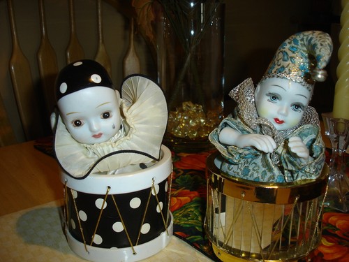 Vintage clown - vintage-clown, in