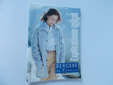 explications tricot Bergère de France 99/2000