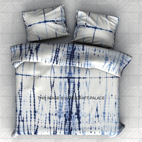 Housse couette vintage tie - de,