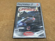 JEU SONY PLAYSTATION 2 PS2 NEED FOR SPEED CARBON PLATINUM COMPLET EN BOITE