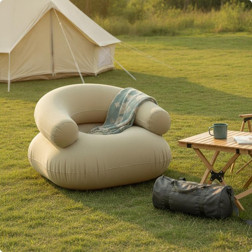 Canapé gonflable confortable