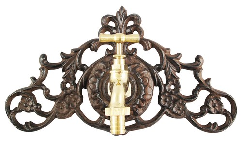 Raccordement eau fer rosette