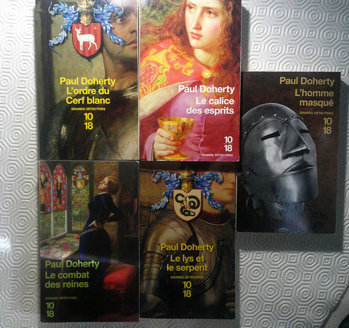 Paul doherty lot 9 - de, livres