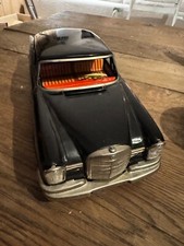 EXCEPTIONNELLE MERCEDES 220 S "SHIOJI" VOITURE A FRICTION 30 CM MADE IN JAPAN