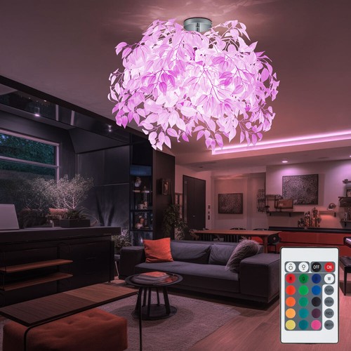Lampe plafond feuille - lampe, de