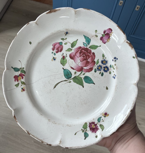 Belle assiette faience - belle,