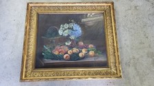 TABLEAU AU FUSAIN SIGNE RIDOUX