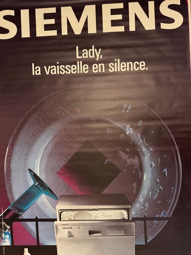 Affiche publicitaire originale