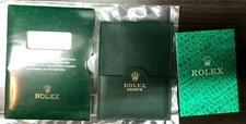 Rolex leather warranty wallet