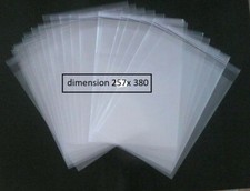 50 POCHETTES PLASTIQUE