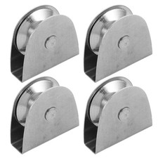 4 Pcs Poulie Inox Poulies