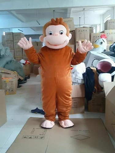 Monkey mascot costume - monkey,