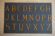 LITHO DEBUT XX° ART NOUVEAU