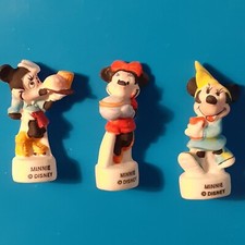 lot TROIS FEVES DISNEY MINNIE  (ou vente a l'unité)