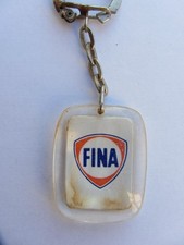 Porte cle "FINA - station