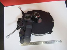 Leica Leitz Allemagne DMRB Condenseur 501012 Microscope Pièce Comme sur la Photo