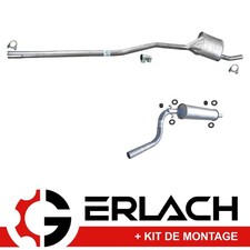 Echappement silencieux pour