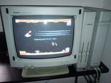 Moniteur Sharp CZ-603D 14 RGB