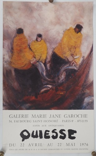 Affiche art claude - claude, quiesse