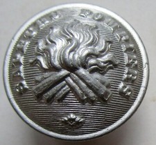 Bouton bombé en métal