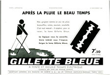 Publicité ancienne lame