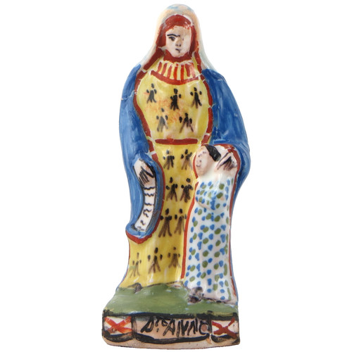 Vierge enfant faïence - l'enfant,
