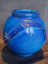 Superbe vase boule en