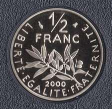 Top rare monnaie 2 - 1/2, franc