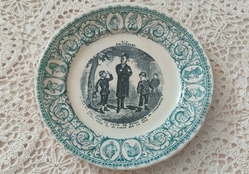 Assiette parlante opaque - assiette,