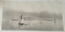 lithographie de L'Ile "MARTIN