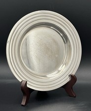 Coupelle Art Déco en métal argenté Roux Marquiand, poinçon étoile 6 g