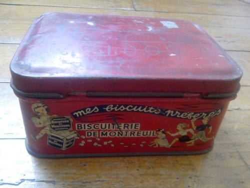 Ancienne boite tole - boite,